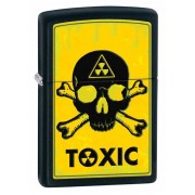Зажигалка Zippo Toxic Black Matte 28310