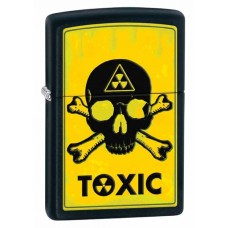 Зажигалка Zippo Toxic Black Matte 28310