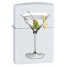 Зажигалка Zippo Martini White Matte 28271