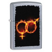 Зажигалка Zippo Man Woman Fire 28446 Зажигалка Zippo Man Woman Fire 28446