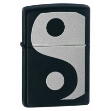 Зажигалка Zippo Ying And Yang Black Matte 24472