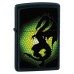 Зажигалка Zippo Triptych Dragon Black Matte 28135