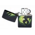 Зажигалка Zippo Triptych Dragon Black Matte 28135