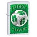 Зажигалка Zippo Clover Dice White Matte (28298)