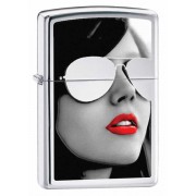 Зажигалка Zippo Sunglasses High Polished Chrome 28274 Зажигалка Zippo Sunglasses High Polished Chrome 28274