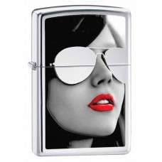 Зажигалка Zippo Sunglasses High Polished Chrome 28274