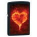 Зажигалка Zippo Hearts Black Matte 28313