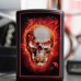 Зажигалка Zippo Burning Skull Black Matte (28307)