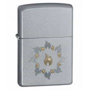 Зажигалка Zippo Ring of Fire Satin Chrome 21192 Зажигалка Zippo Ring of Fire Satin Chrome 21192