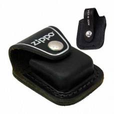 Чехол черный c ремешком Zippo LPLBK