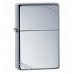 Зажигалка Zippo Vintage With Slashes High Polish Chrome 260