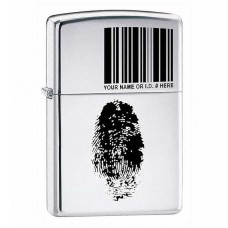 Зажигалка Zippo I.D. Brushed Chrome 20836