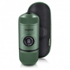 Эспрессо-кофеварка портативная Wacaco Nanopresso Moss Green с чехлом
