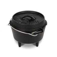 Казан-жаровня чугунная Petromax Dutch Oven ft1 на ножках 0,9 л