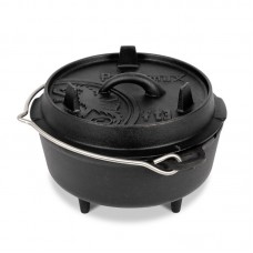 Казан-жаровня чугунная Petromax Dutch Oven ft3 на ножках 1,6 л