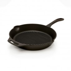 Сковорода-гриль чугунная Petromax Grill Fire Skillet gp30-t с длинной ручкой Ø25/30 см