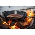 Сковорода-гриль чугунная Petromax Grill Fire Skillet gp30-t с длинной ручкой Ø25/30 см