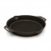 Сковорода-гриль чугунная Petromax Grill Fire Skillet gp35h-t с ручками-петлями Ø30/35 см