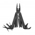МУЛЬТИИНСТРУМЕНТ LEATHERMAN WAVE PLUS BLACK, СИНТЕТИЧЕСКИЙ ЧЕХОЛ MOLLE, КАРТ. КОРОБКА