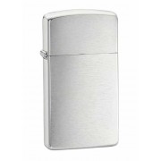 Зажигалка Zippo Slim Brushed Chrome 1600 Зажигалка Zippo Slim Brushed Chrome 1600