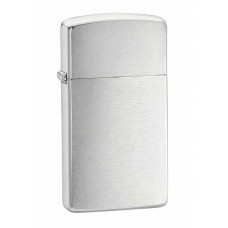 Зажигалка Zippo Slim Brushed Chrome 1600