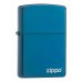 Зажигалка Zippo Sapphire With Zippo Logo 20446ZL