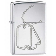 Зажигалка Zippo Dog Tag High Polish Chrome (24836)